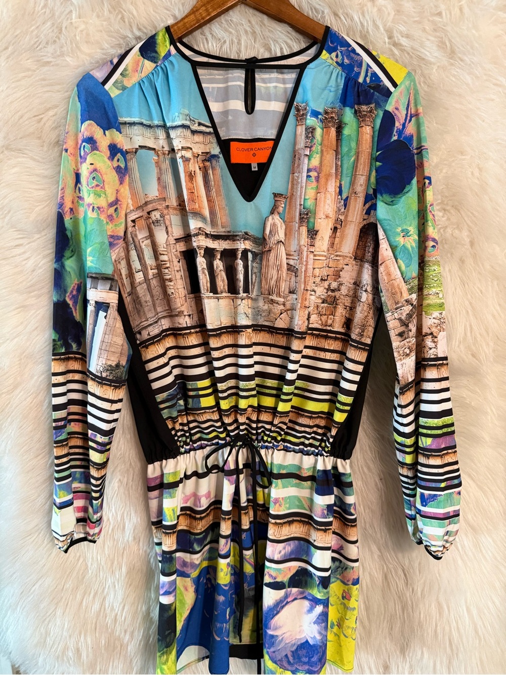 Clover Canyon “Acropolis Garden" Dress